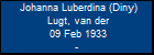 Johanna Luberdina (Diny) Lugt, van der