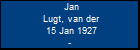 Jan Lugt, van der