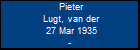Pieter Lugt, van der
