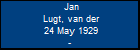 Jan Lugt, van der