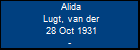 Alida Lugt, van der