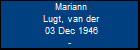 Mariann Lugt, van der