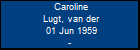 Caroline Lugt, van der