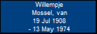 Willempje Mossel, van