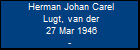 Herman Johan Carel Lugt, van der
