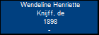 Wendeline Henriette Knijff, de