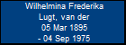 Wilhelmina Frederika Lugt, van der