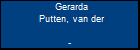Gerarda Putten, van der