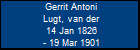 Gerrit Antoni Lugt, van der