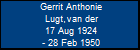 Gerrit Anthonie Lugt,van der